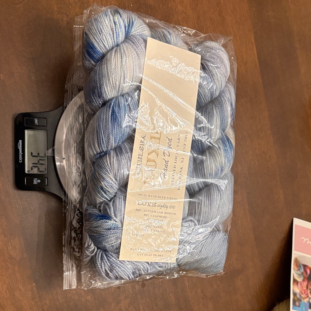 Chelsea Luxe Hand Dyed Yarn Skeins x3